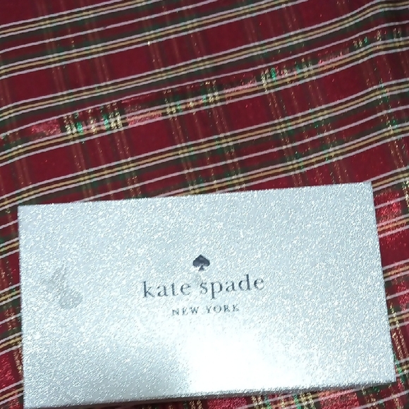 Kate Spade Rose Gold Glitter Wallet and Keychain - Picture 6 of 9